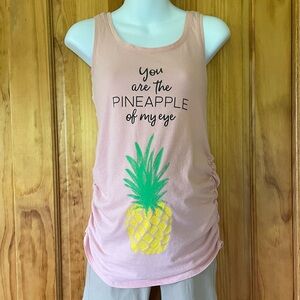 Printed maternity tank